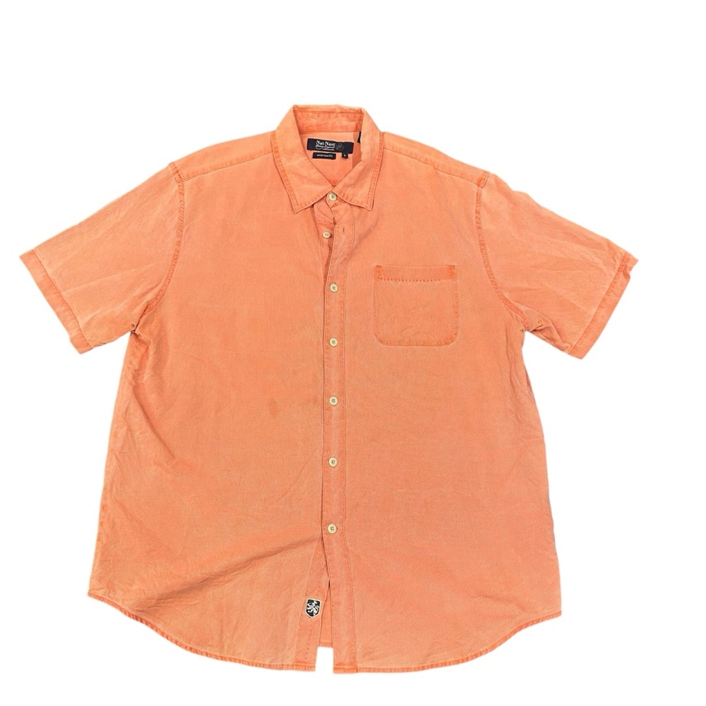 NAT NAST silk casual button down shirt